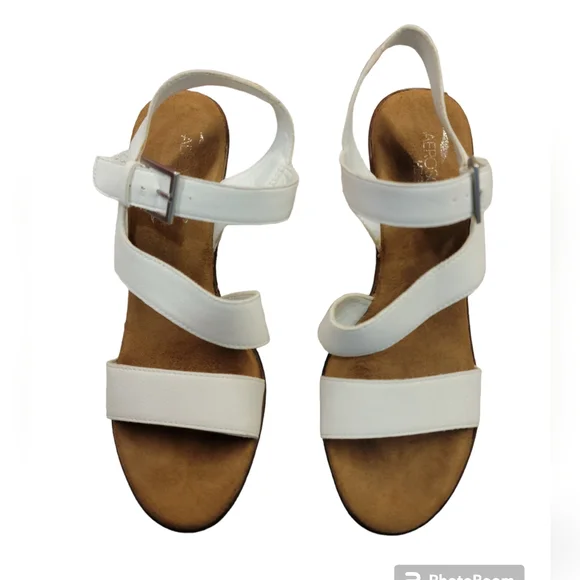 AEROSOLES Heel Rest Wedge Sandals - Picture 3 of 10